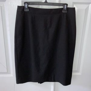 Classic Black Pencil Skirt